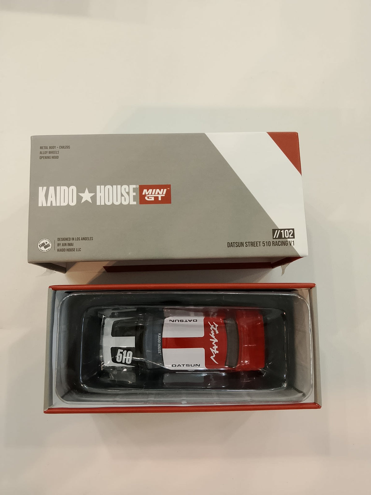 Kaido House Mini GT Kaido House x Mini GT Datsun Street 510 Racing V1 #102 - view 2