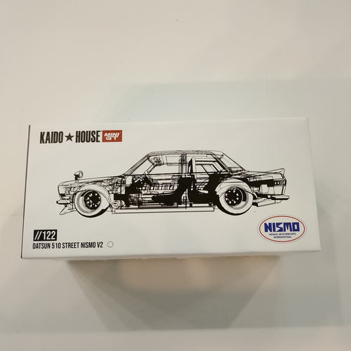 Kaido House Mini GT Kaido House x Mini GT Datsun 510 Street Nismo V2 #122