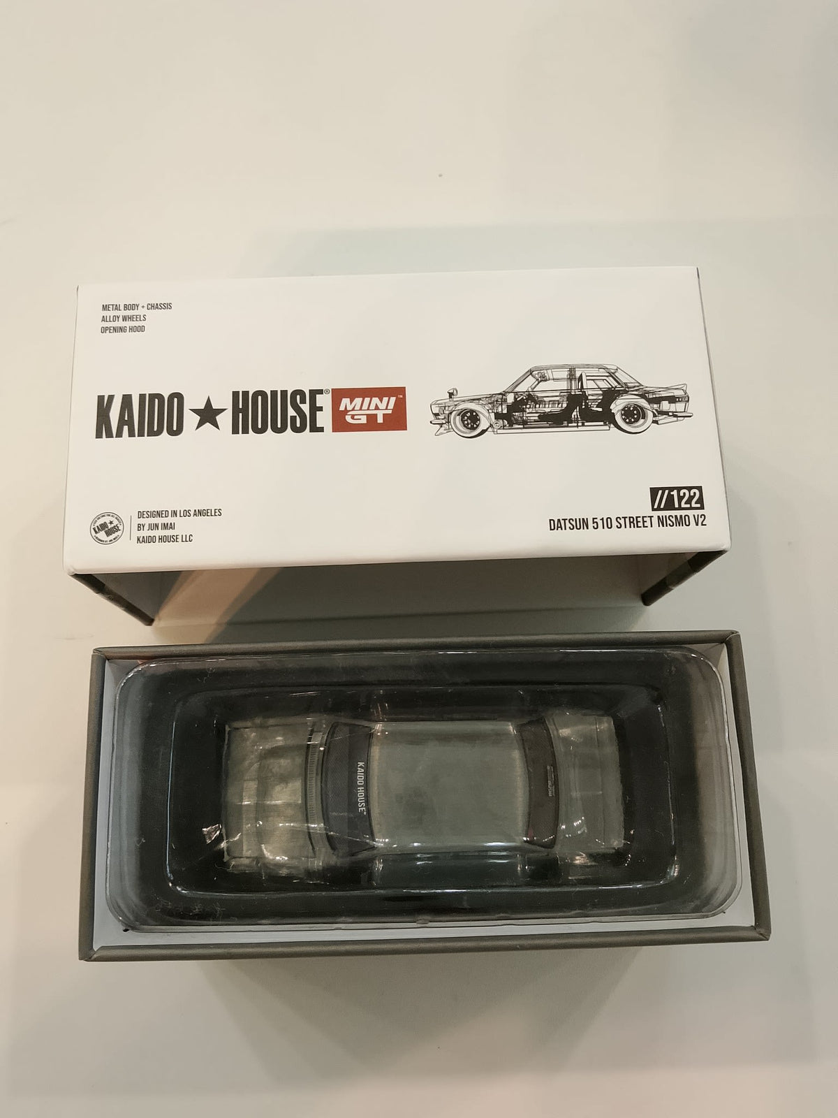 Kaido House Mini GT Kaido House x Mini GT Datsun 510 Street Nismo V2 #122 - view 2