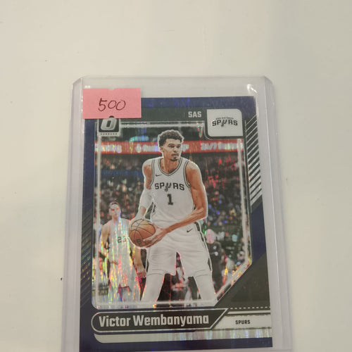 2023 Panini Donruss Optic Victor Wembanyama Hyper Pink
