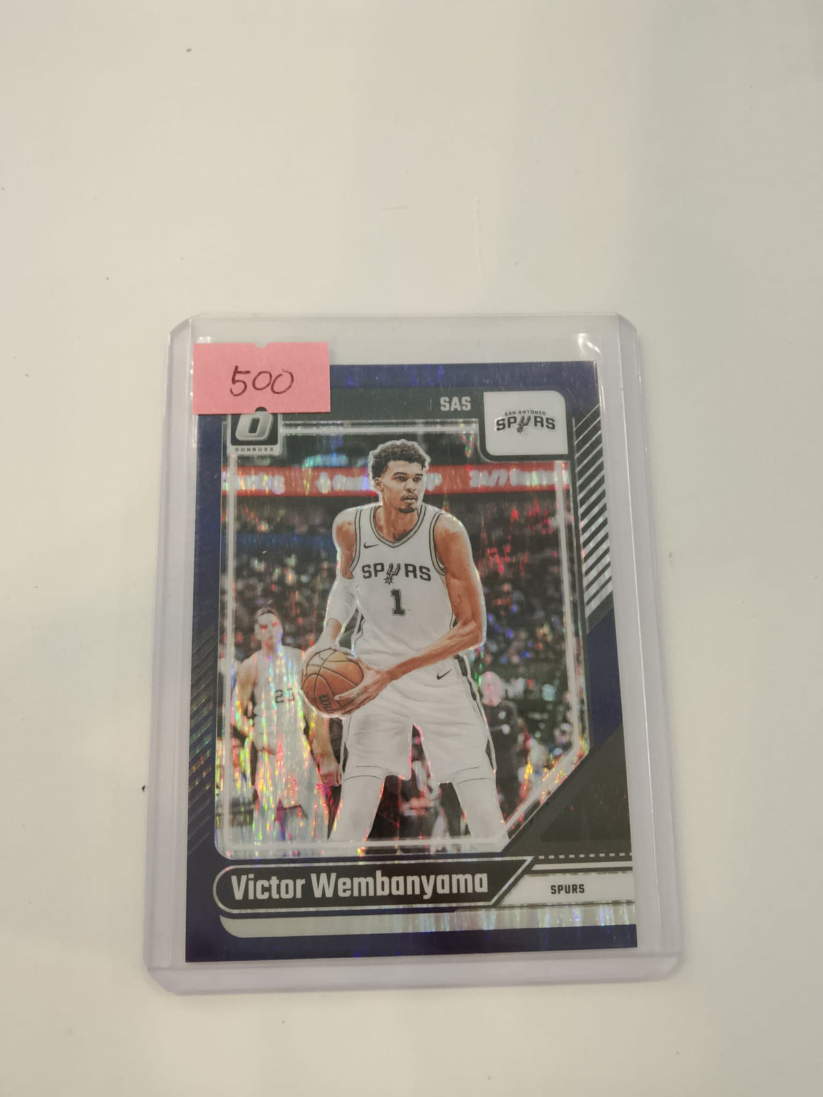 2023 Panini Donruss Optic Victor Wembanyama Hyper Pink