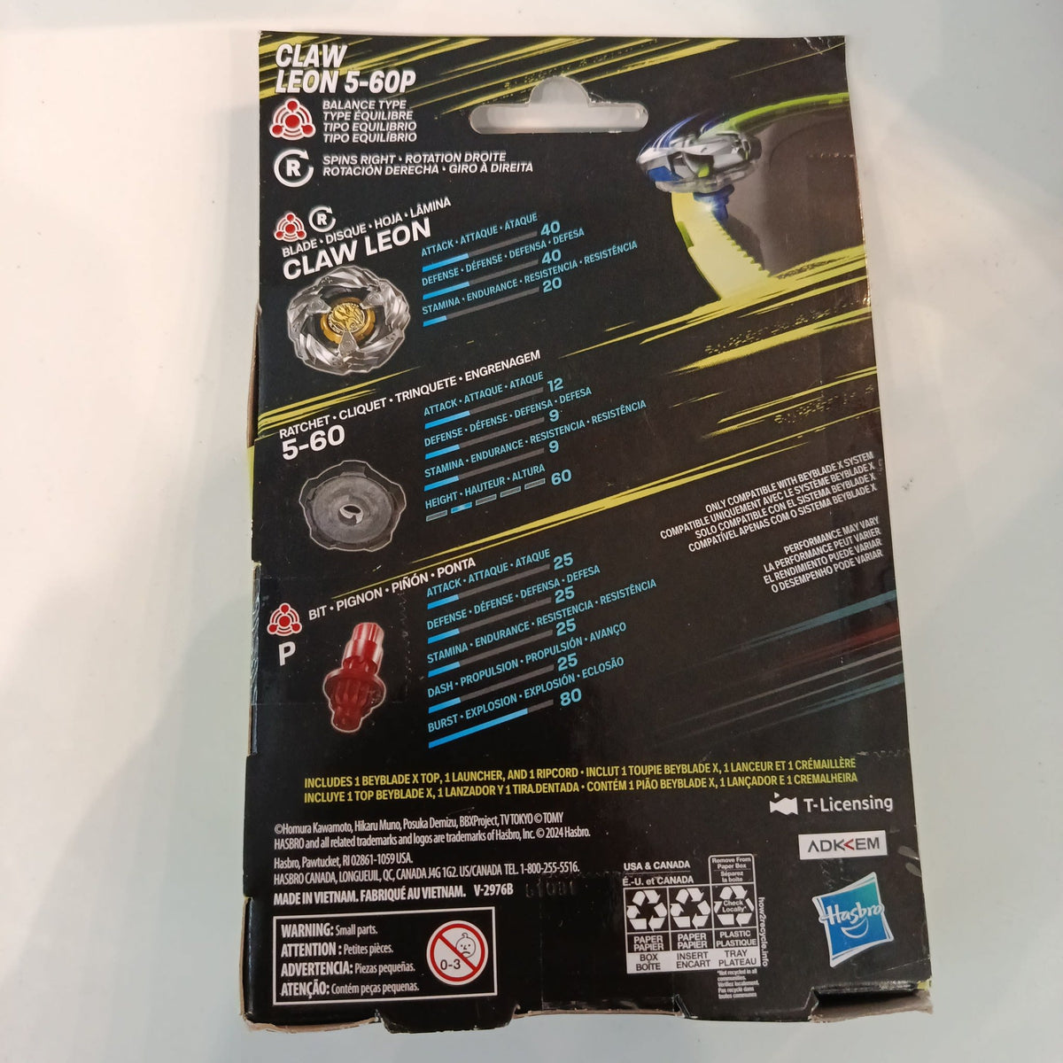 Beyblade X Claw Leon 5-60P - view 2
