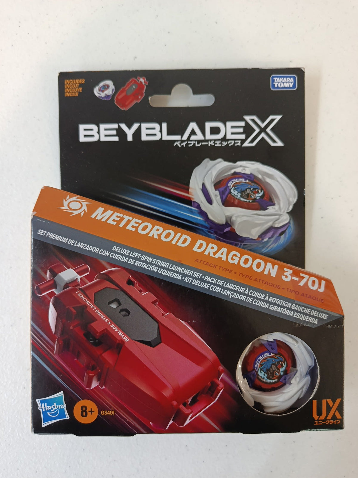 Beyblade X UX (Unique Line) Meteoroid Dragoon 3-70J