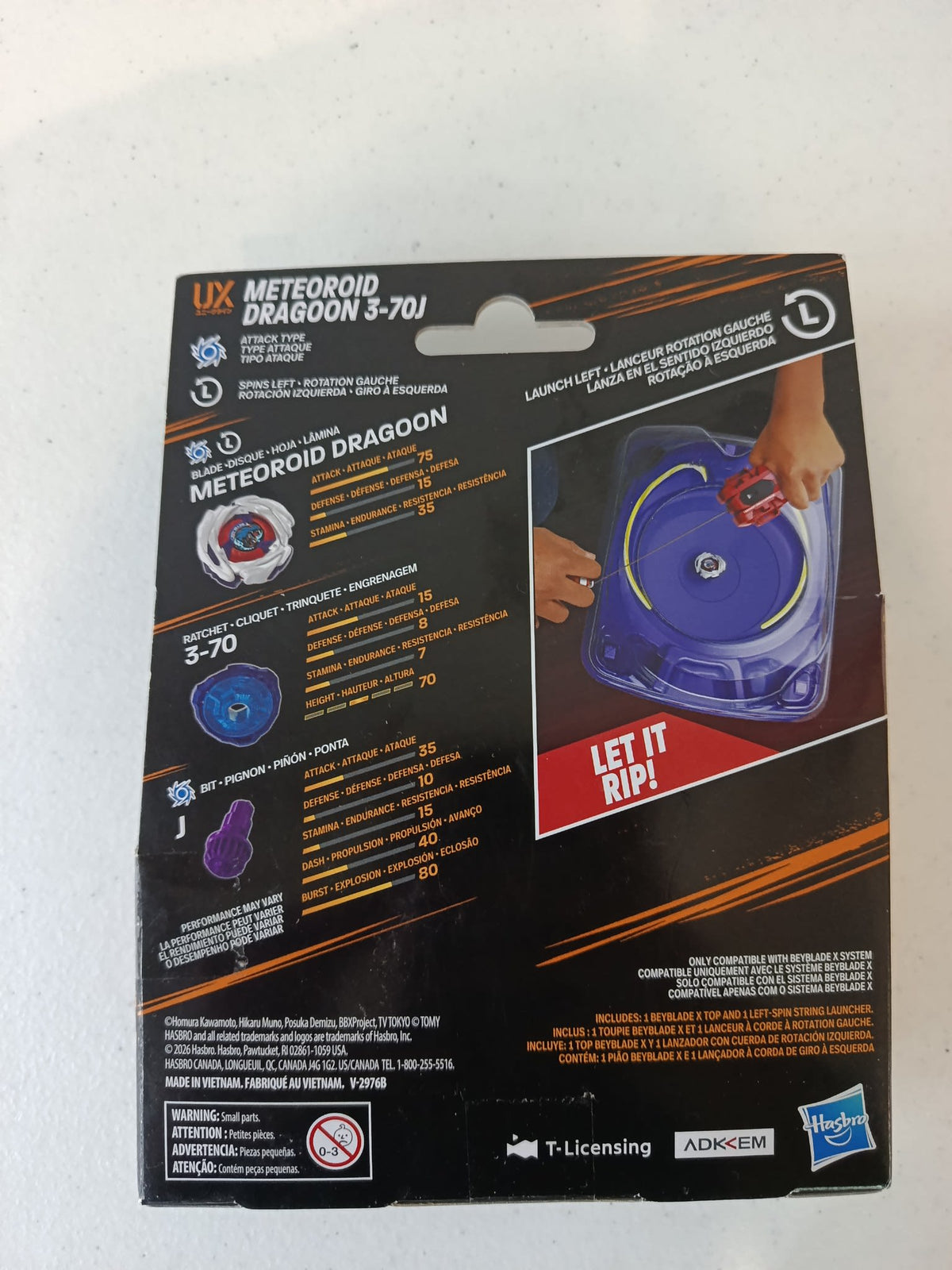 Beyblade X UX (Unique Line) Meteoroid Dragoon 3-70J - view 2
