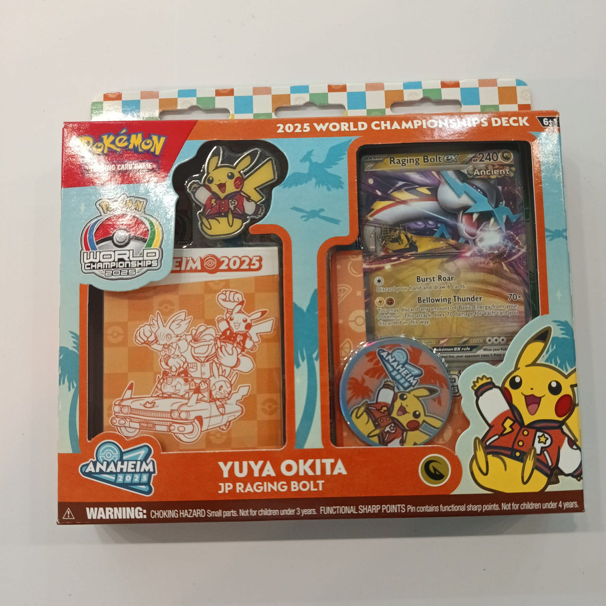 2025 Pokemon JP Raging Bolt Yuya Okita