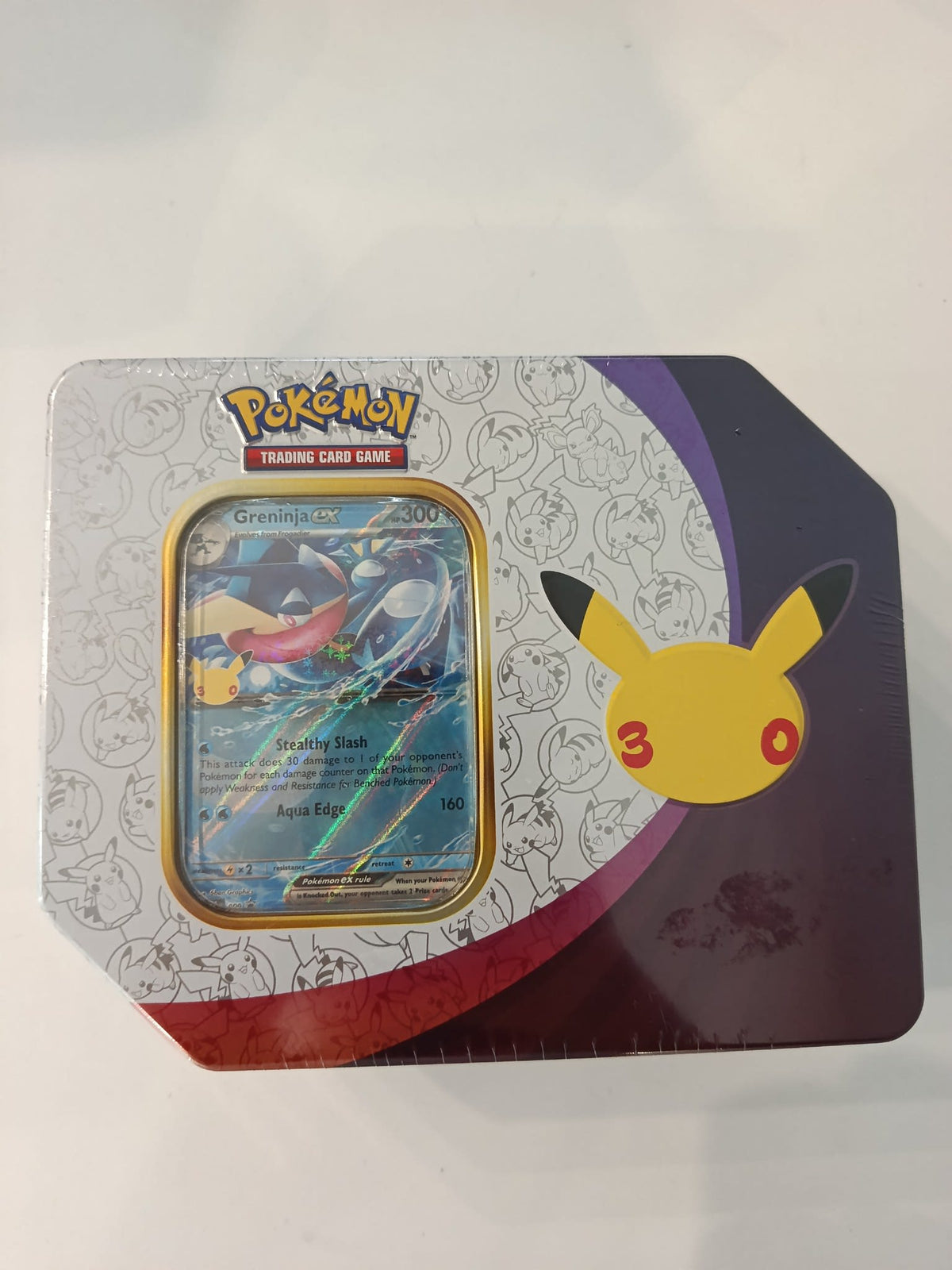 Pokemon 30th Celebration Greninja ex Tin 2025 (English)
