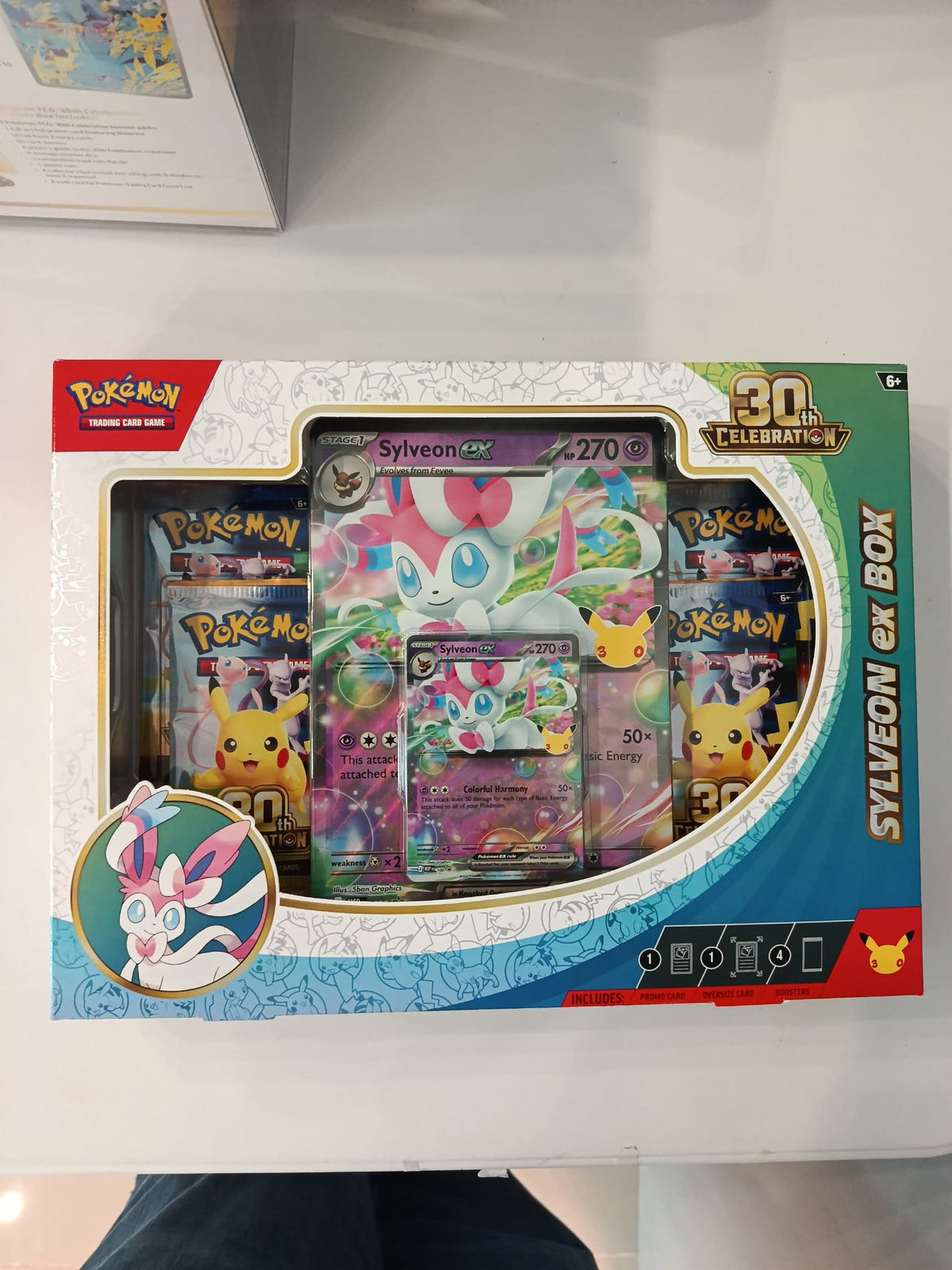Pokemon 30th Celebration Sylveon ex Collection Box 2025 (English)