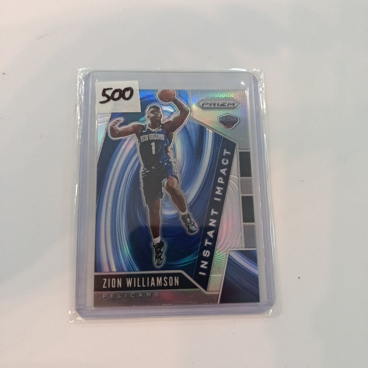 2019-20 Panini Prizm Instant Impact Zion Williamson #2
