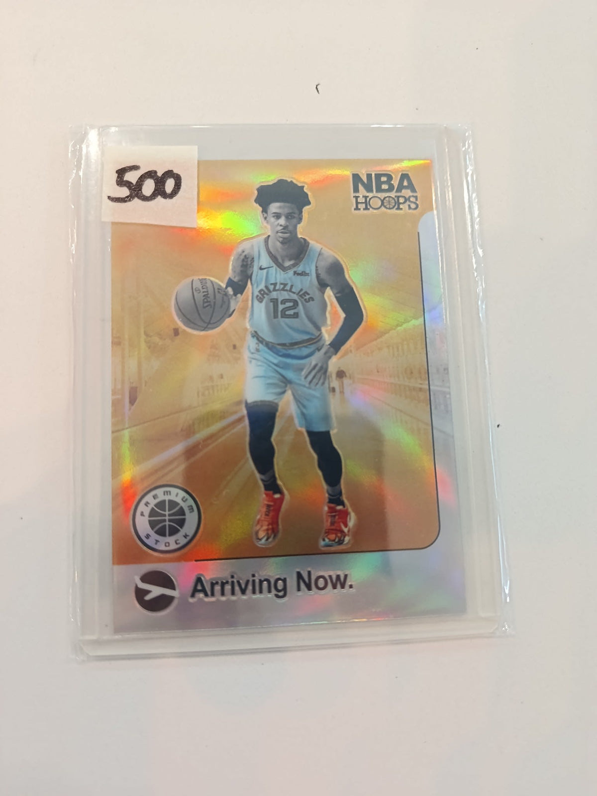 2019-20 Panini Hoops Premium Stock Arriving Now Ja Morant Prizm #12