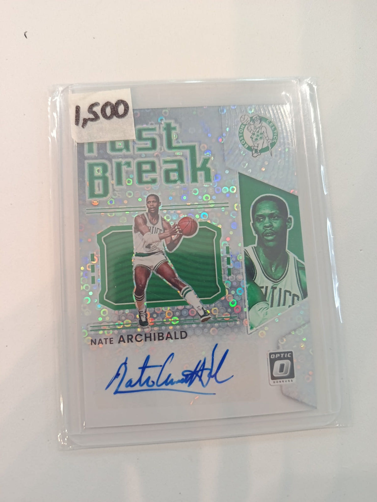 2021-22 Panini Donruss Optic Fast Break Nate Archibald Fast Break #FB-NAB