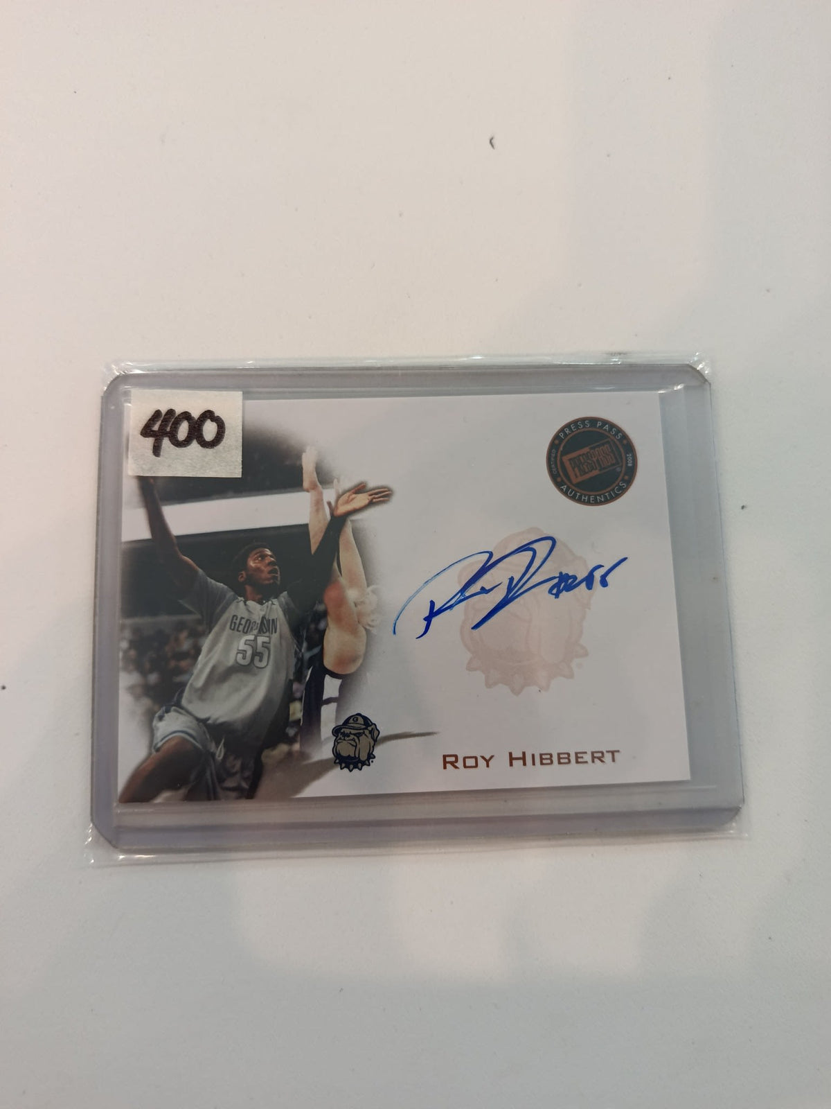 2008 Press Pass Certified Authentic Autograph Roy Hibbert #PPS-RH