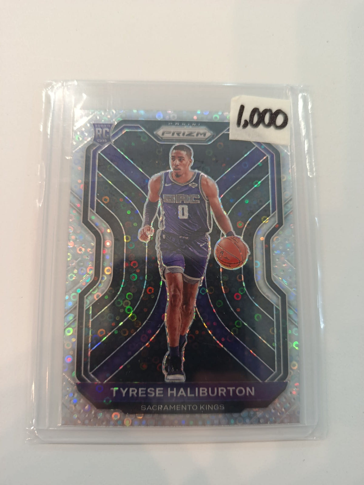 2020-21 Panini Prizm Variation Tyrese Haliburton Fast Break #262