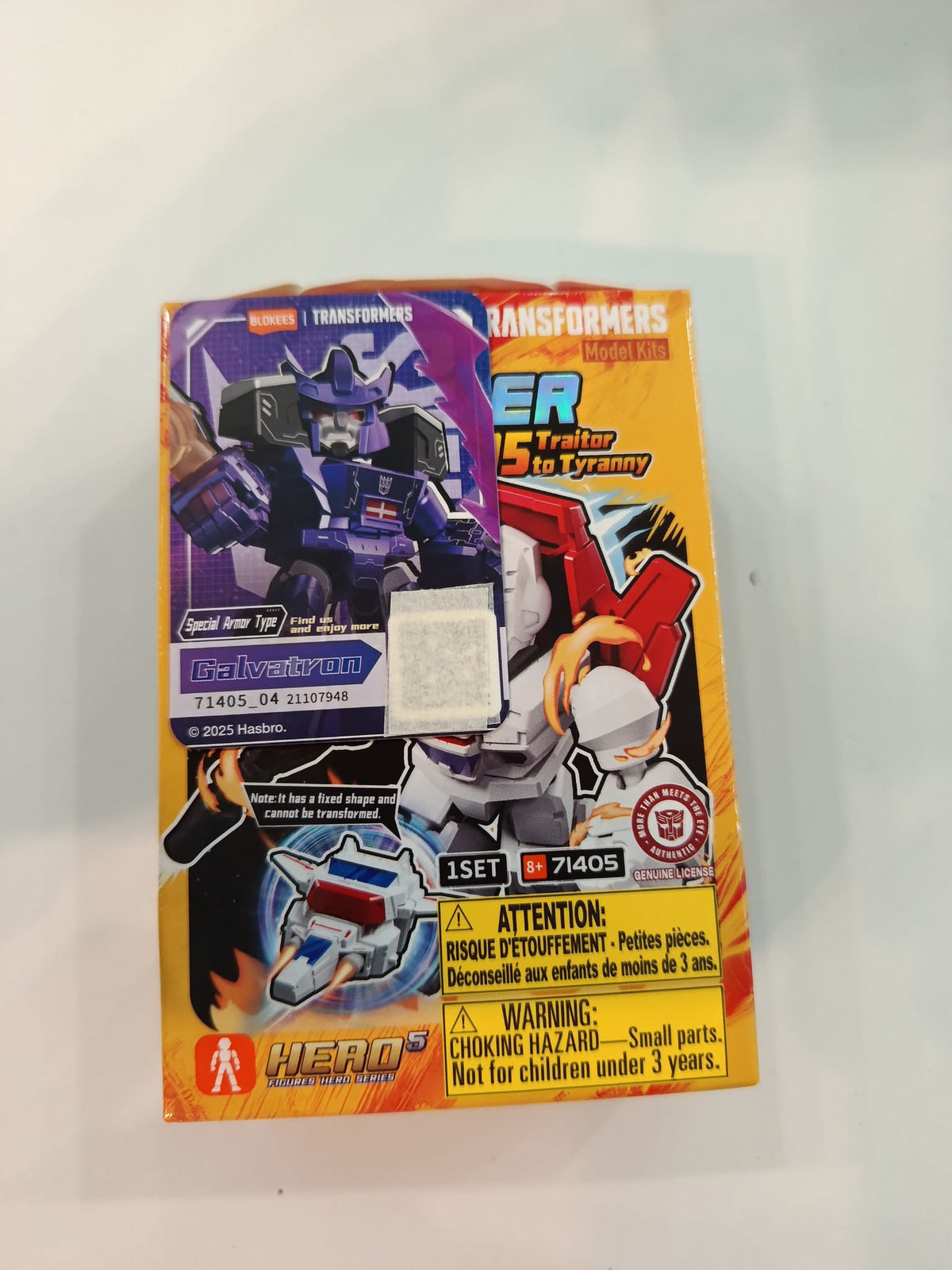 2025 Blokees Transformers Hero 5 – Traitor to Tyranny Galvatron