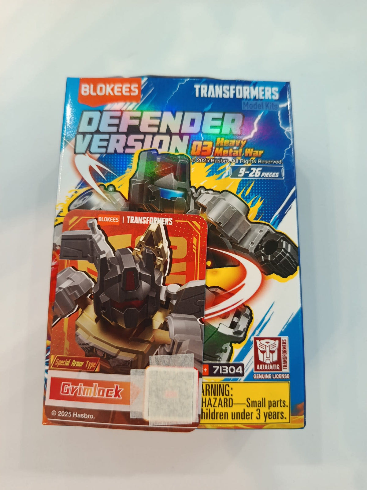 2025 Blokees Transformers Defender Version 03 Heavy Metal War Grimlock #71304