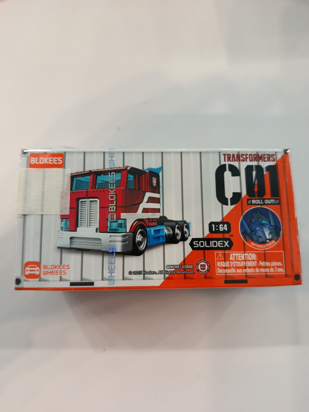 2025 Blokees Wheels Transformers C01 Roll Out Optimus Prime