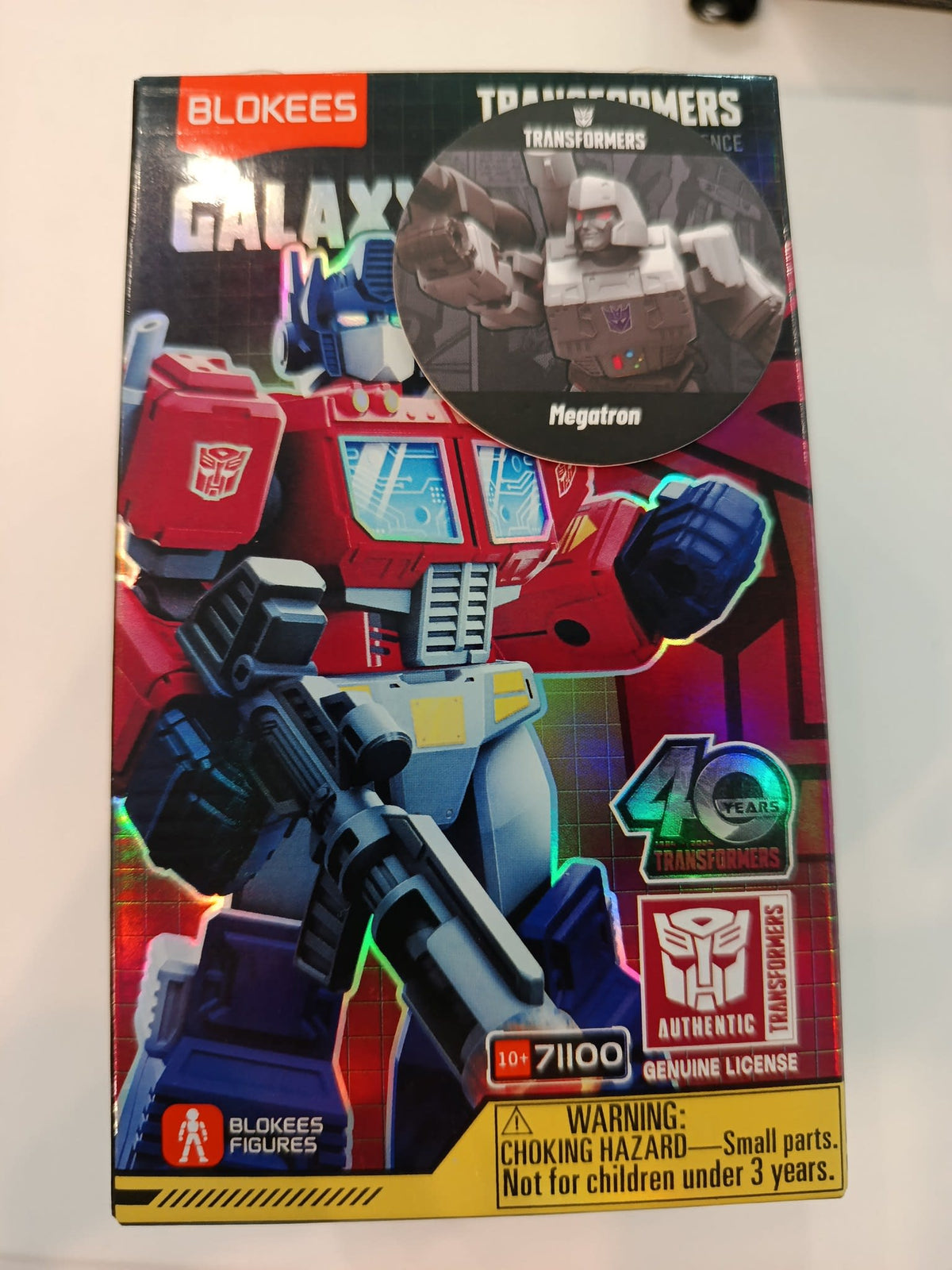 2024 Blokees Figures Transformers Galaxy Version Megatron #71100