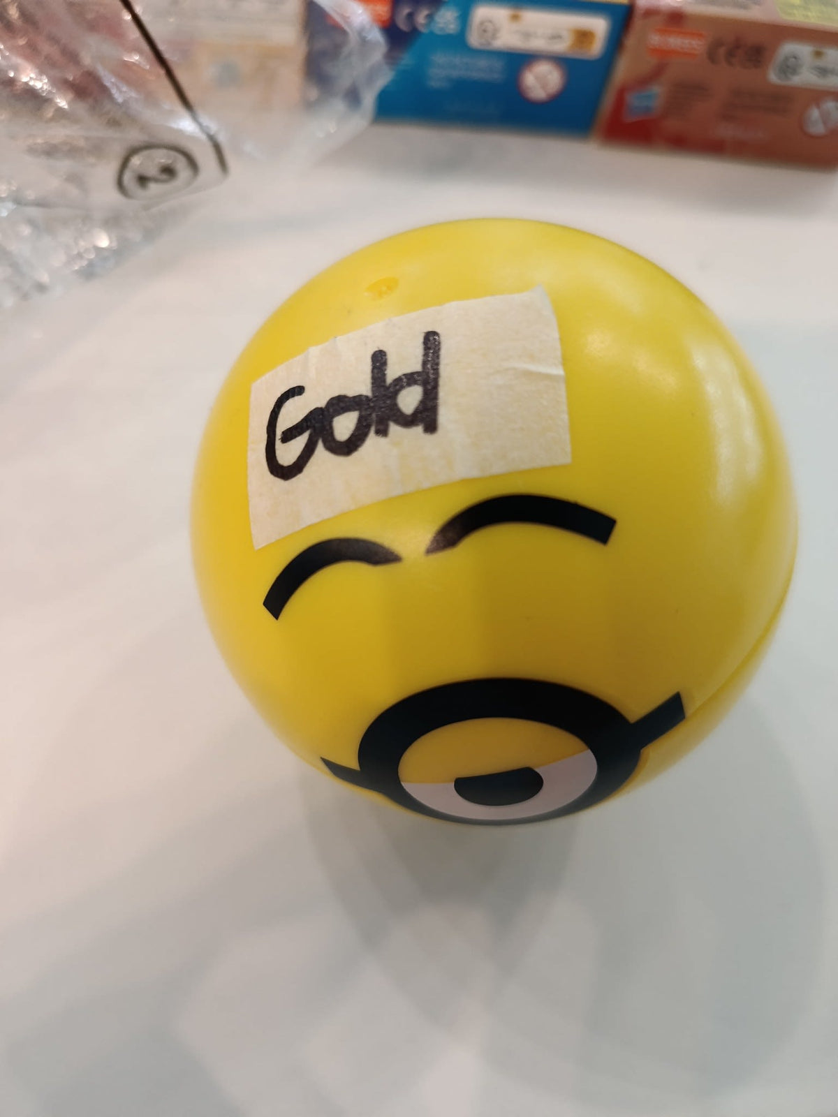 2020 McDonald's Happy Meal Minions: The Rise of Gru Minion (One-Eyed, Gold)