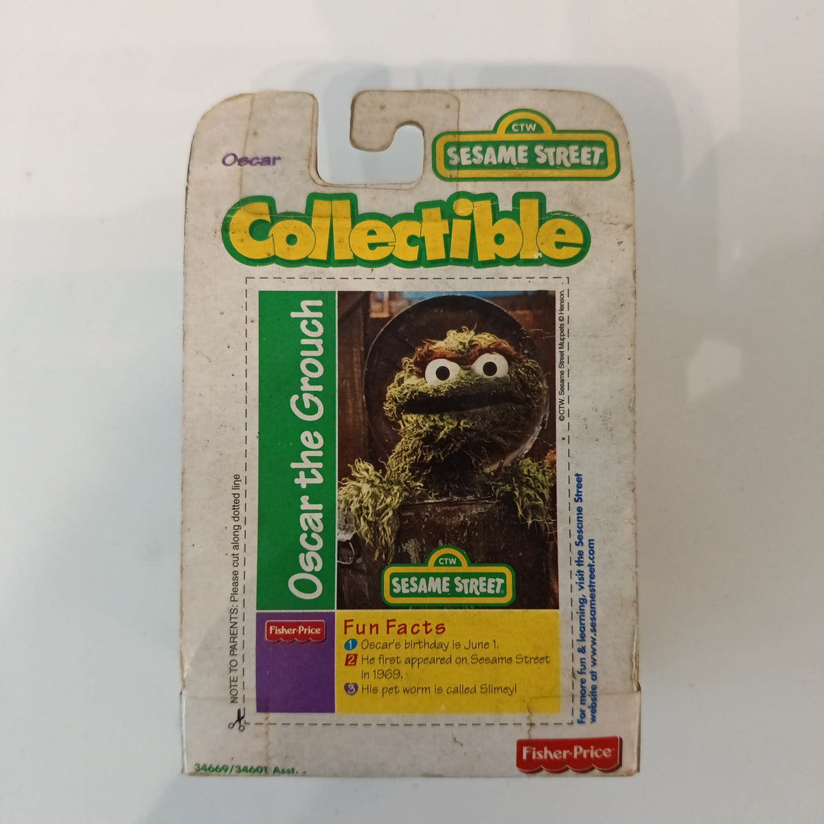 Fisher-Price Sesame Street Collectible Sesame Street Collectible Oscar the Grouch - view 2