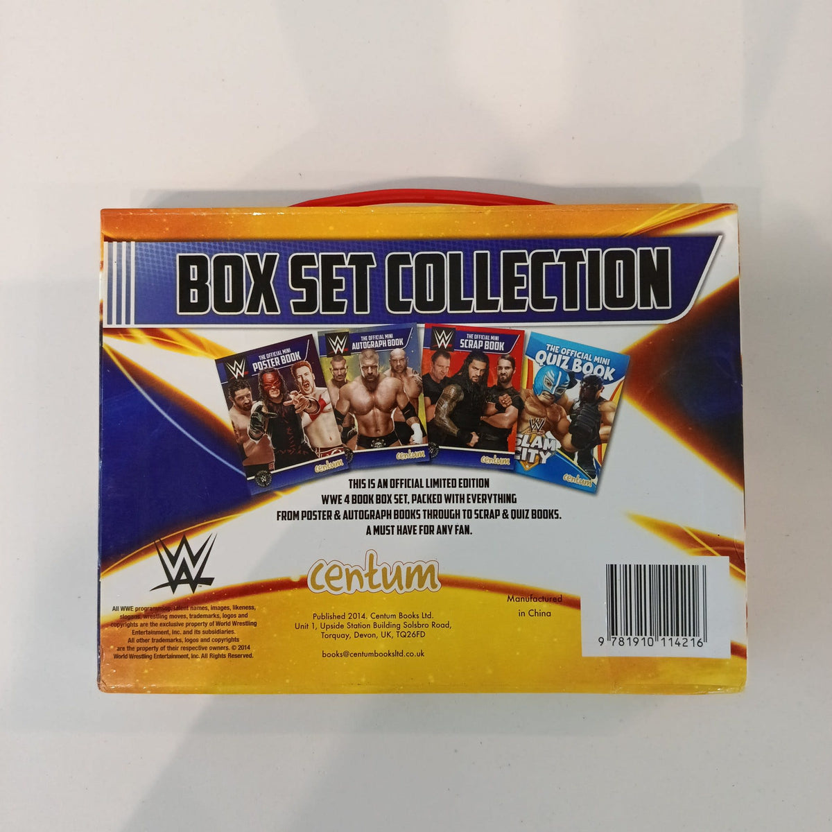 2014 WWE 4 Book Box Set Collection - view 2