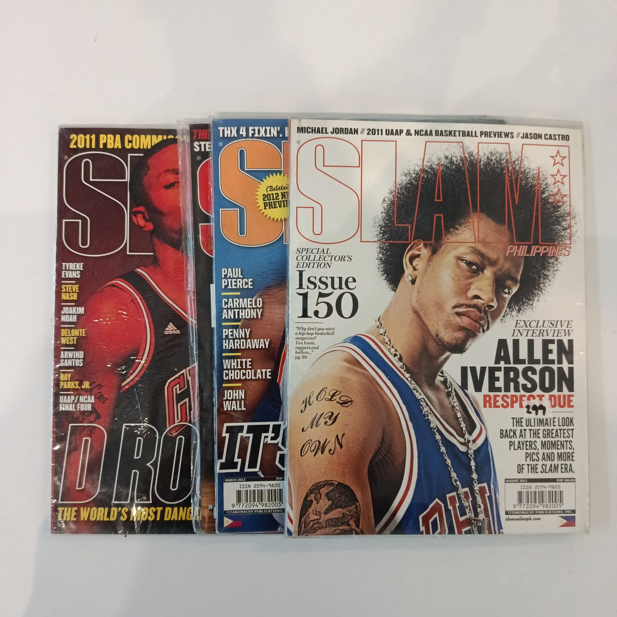 2011 SLAM Magazine SLAM Philippines Derrick Rose - view 2