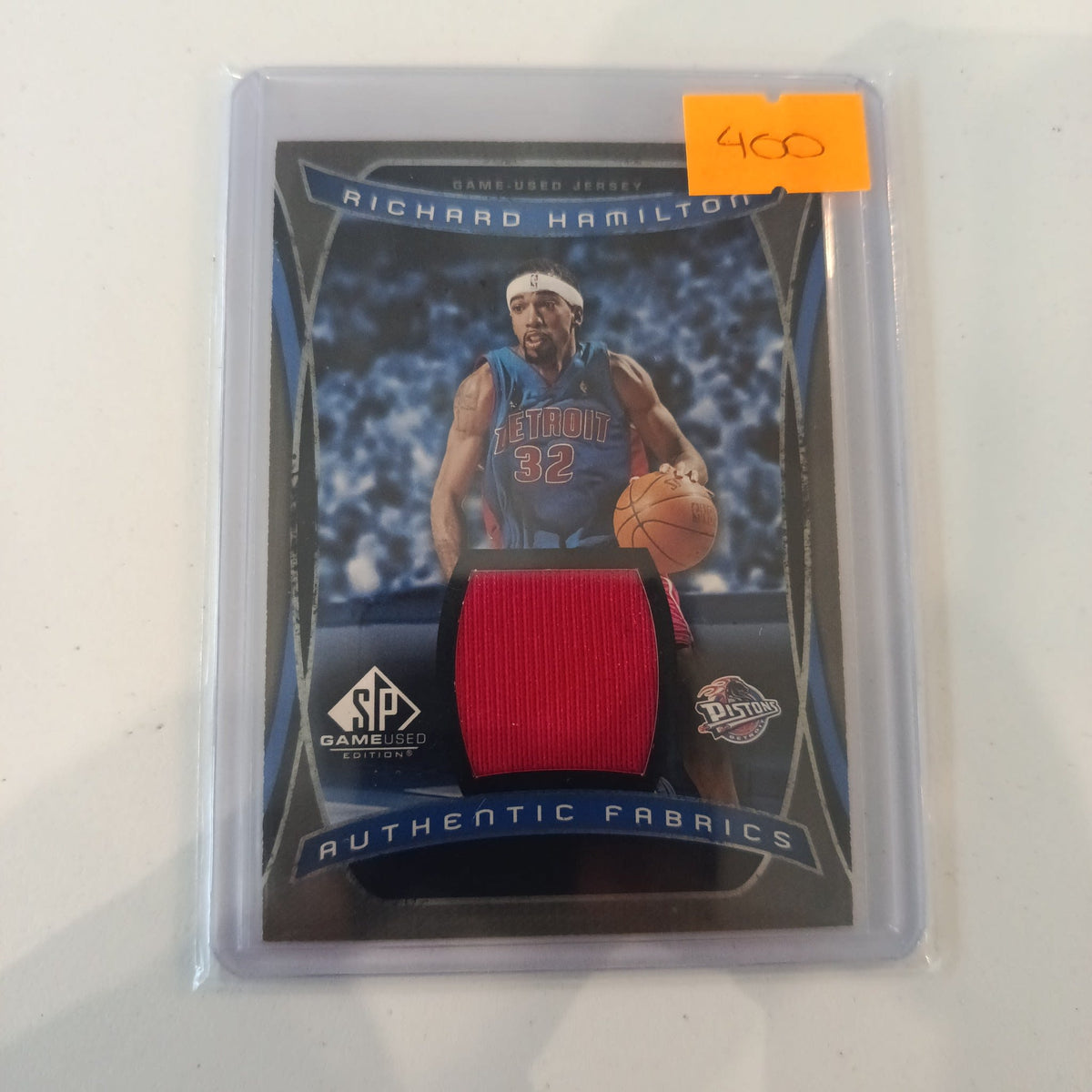 2004-05 Upper Deck SP Game Used Edition Authentic Fabrics Richard Hamilton #AF-RH