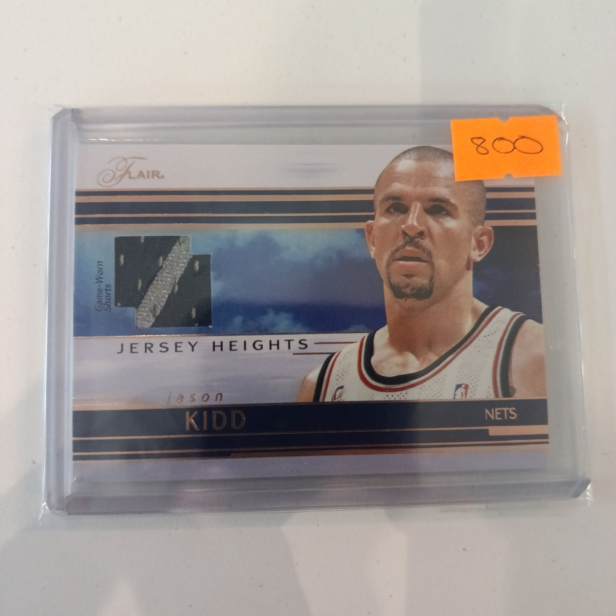 2002-03 Fleer Flair Jersey Heights Jason Kidd #JH-JK