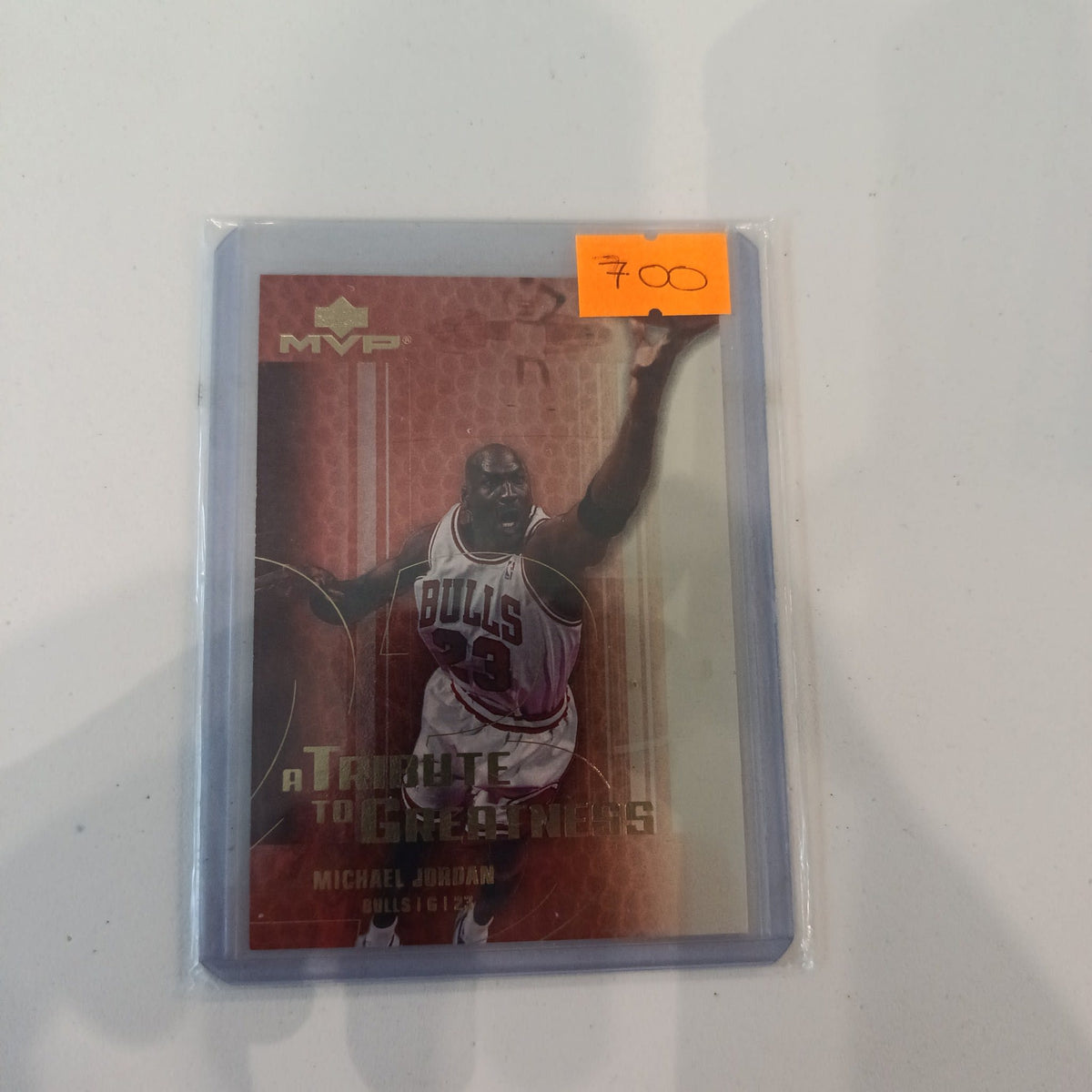 2003 Upper Deck MVP A Tribute to Greatness Michael Jordan #MJ1
