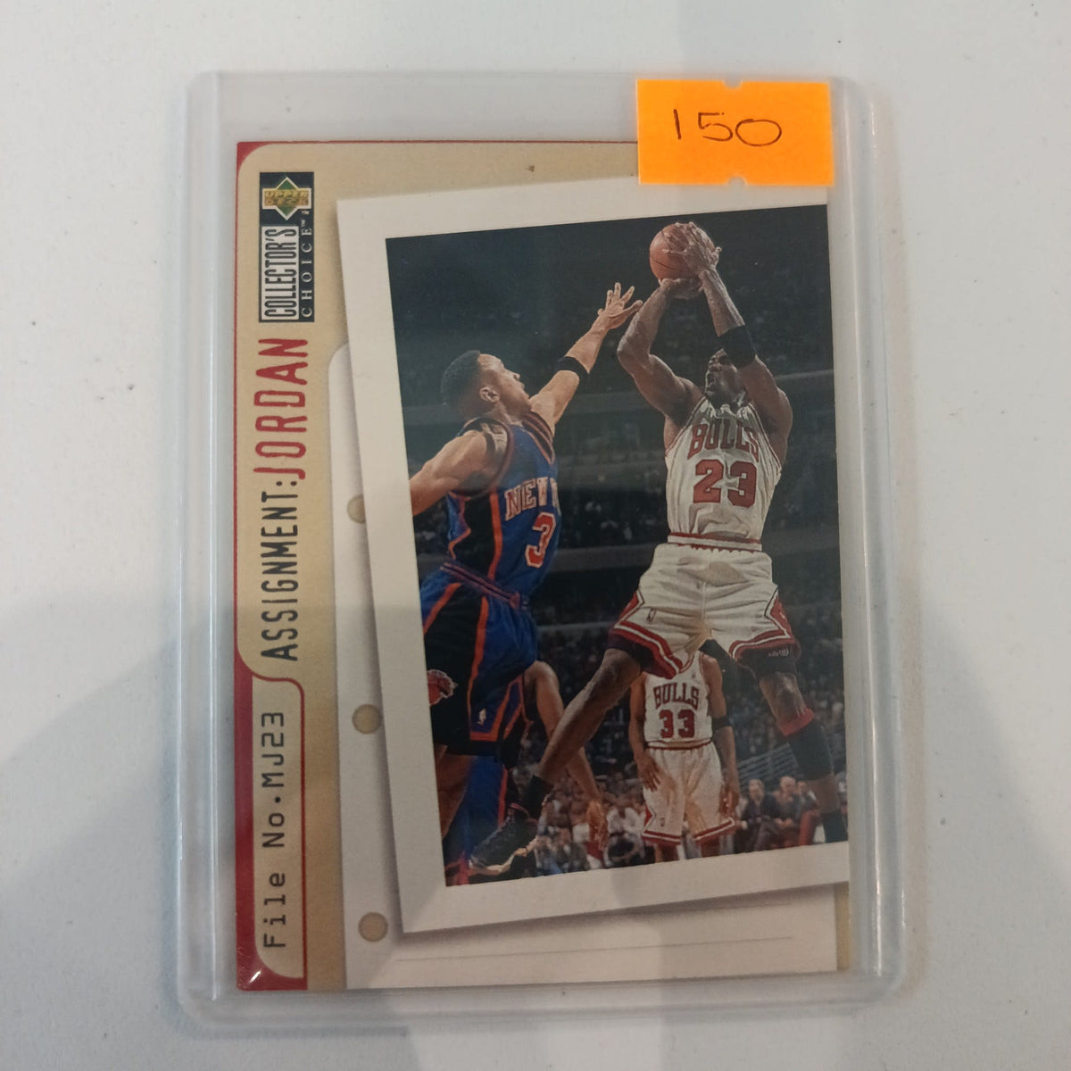 1996-97 Upper Deck Collector's Choice Assignment: Jordan Michael Jordan #MJ23