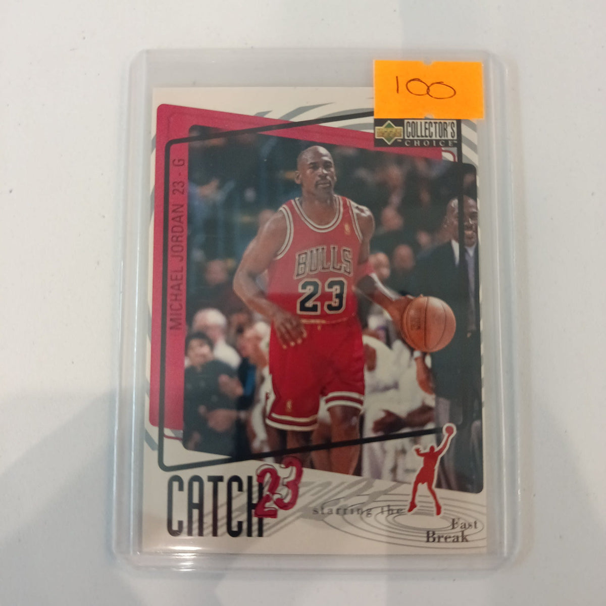 1997-98 Upper Deck Collector's Choice Catch 23 Michael Jordan #186
