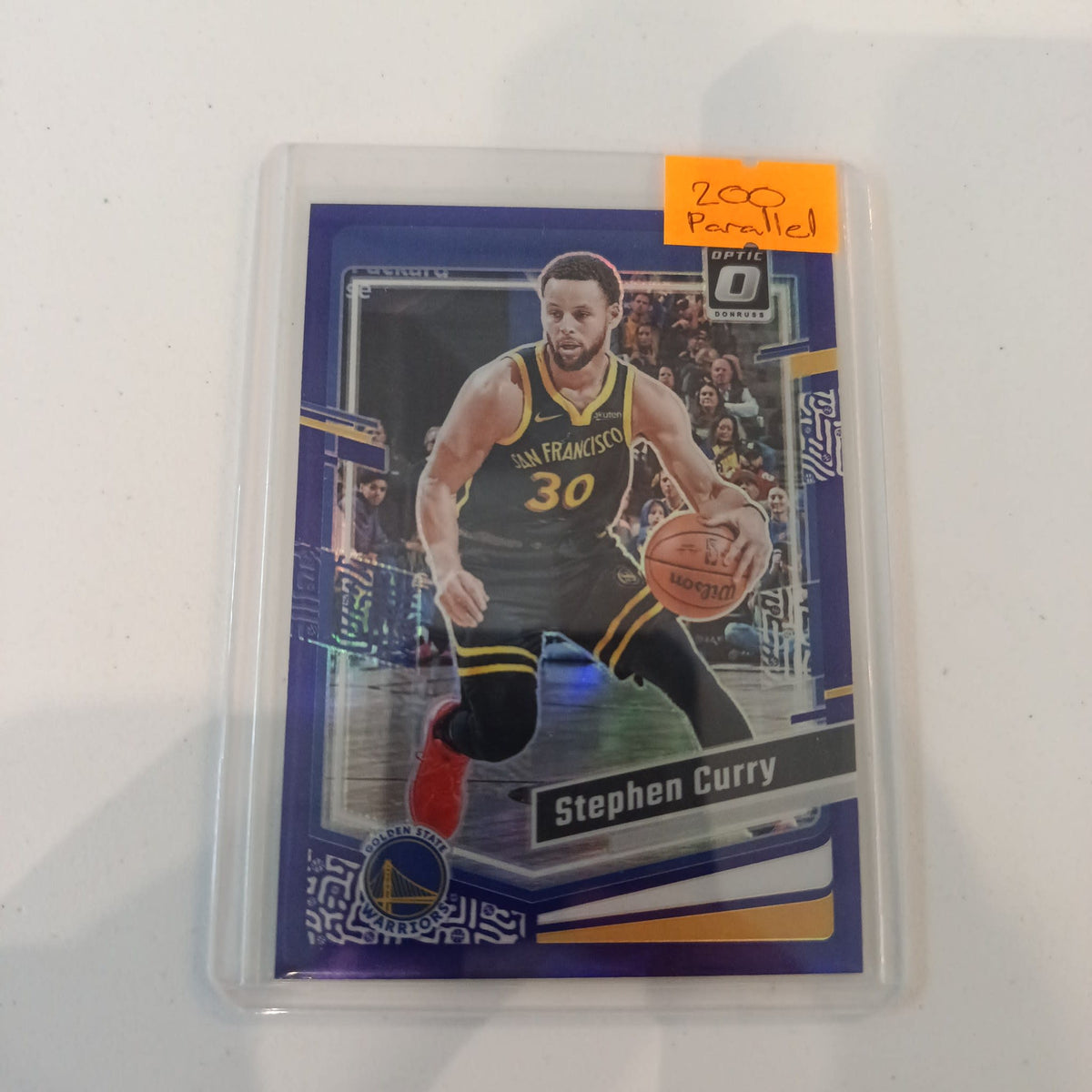 2023-24 Panini Donruss Optic Stephen Curry Purple #198