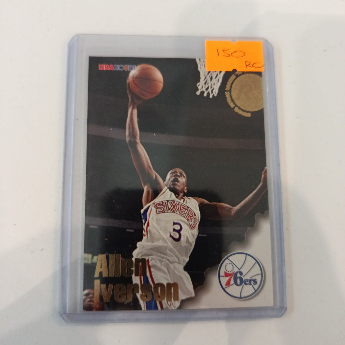1996-97 Fleer/SkyBox NBA Hoops Allen Iverson #295