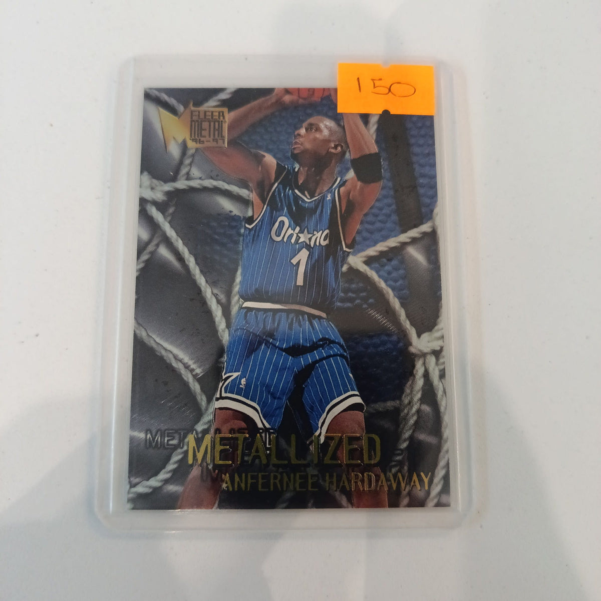 1996-97 Fleer Metal Metallized Anfernee Hardaway #124