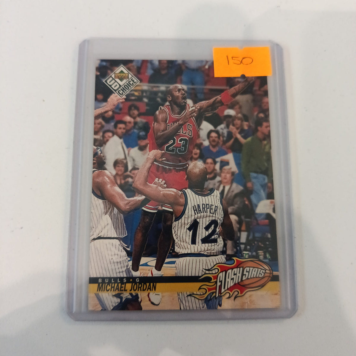 1997-98 Upper Deck UD Choice Flash Stats Michael Jordan #185