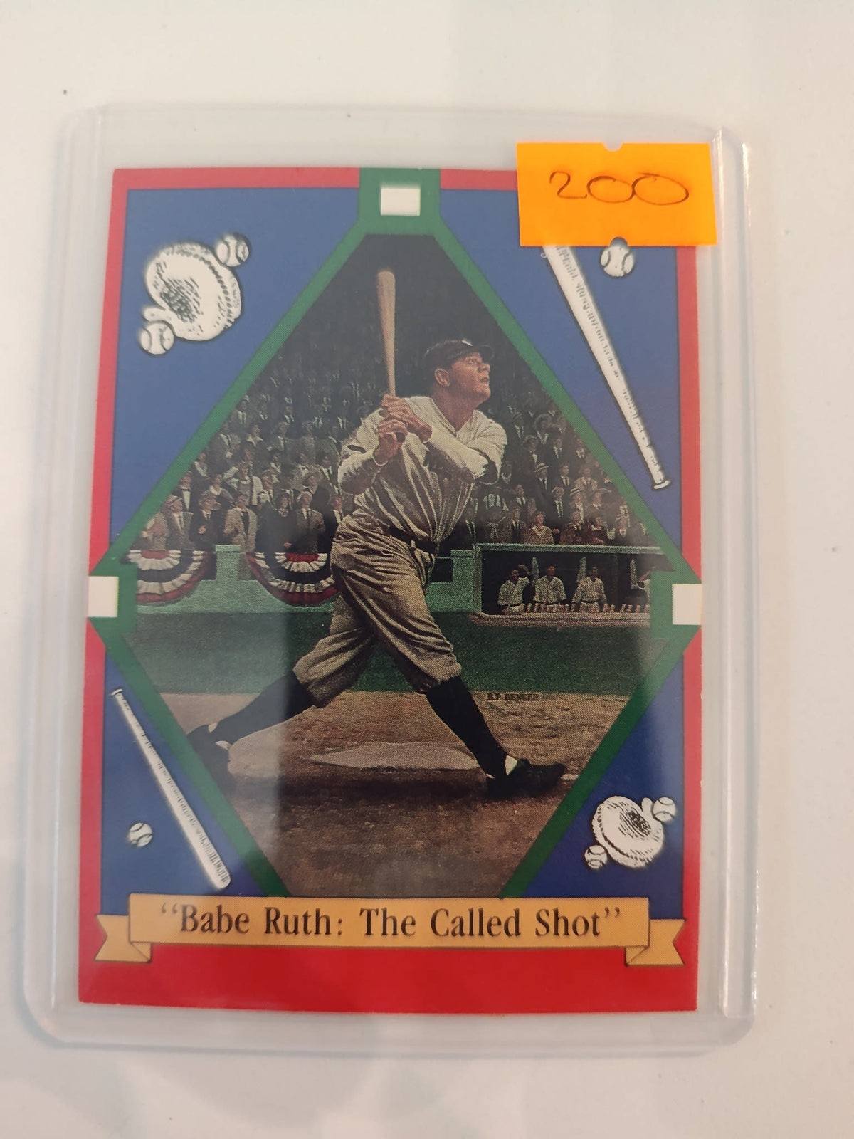 1992 Delphi The Legends of Baseball The Called Shot Babe Ruth #9851-INBC