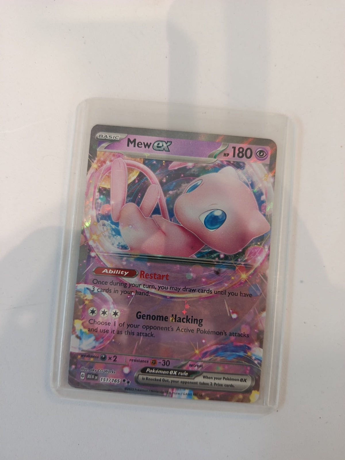 Pokemon Mew ex 151 (MEW) #151/165 2023 (English)