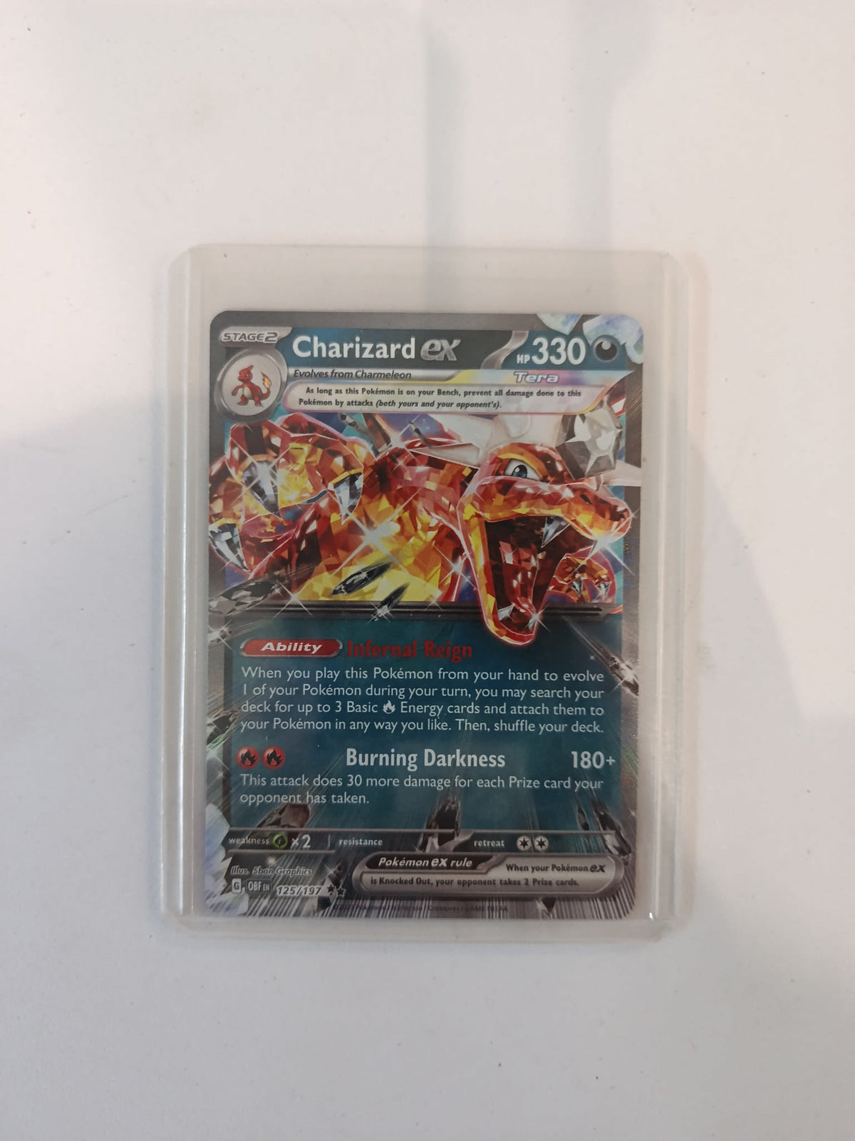 Pokemon Charizard ex Obsidian Flames (OBF) #125/197 2023 (English) 125/197