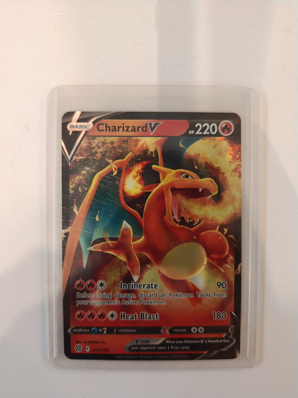 Pokemon Charizard V Brilliant Stars #017/172 2022 (English)