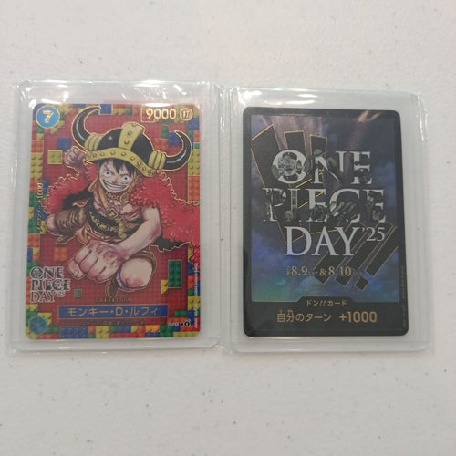 2025 Bandai One Piece Card Game One Piece Day '25 Monkey D. Luffy #P-119