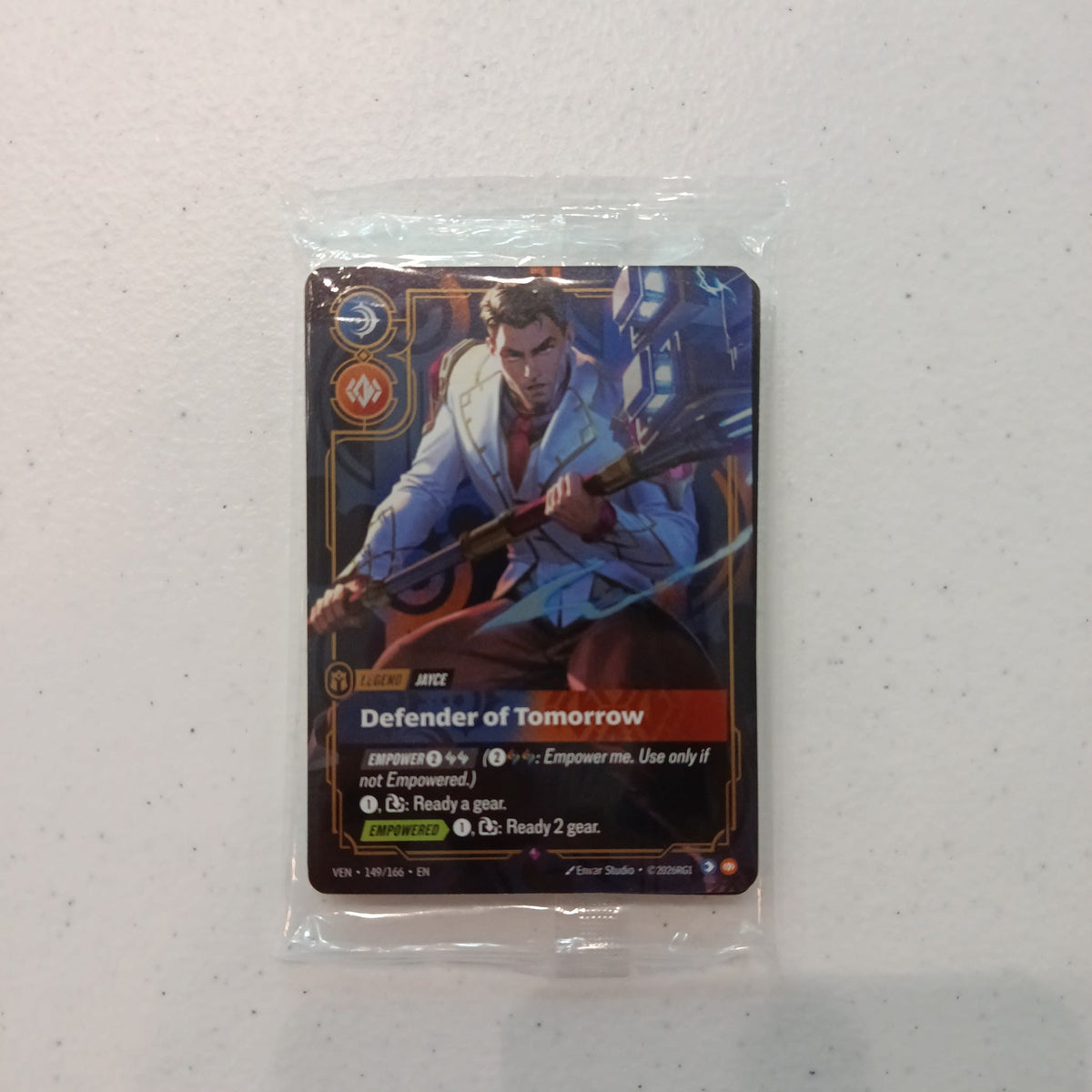 2026 Riot Games Vanguard Defender of Tomorrow Jayce #149/166