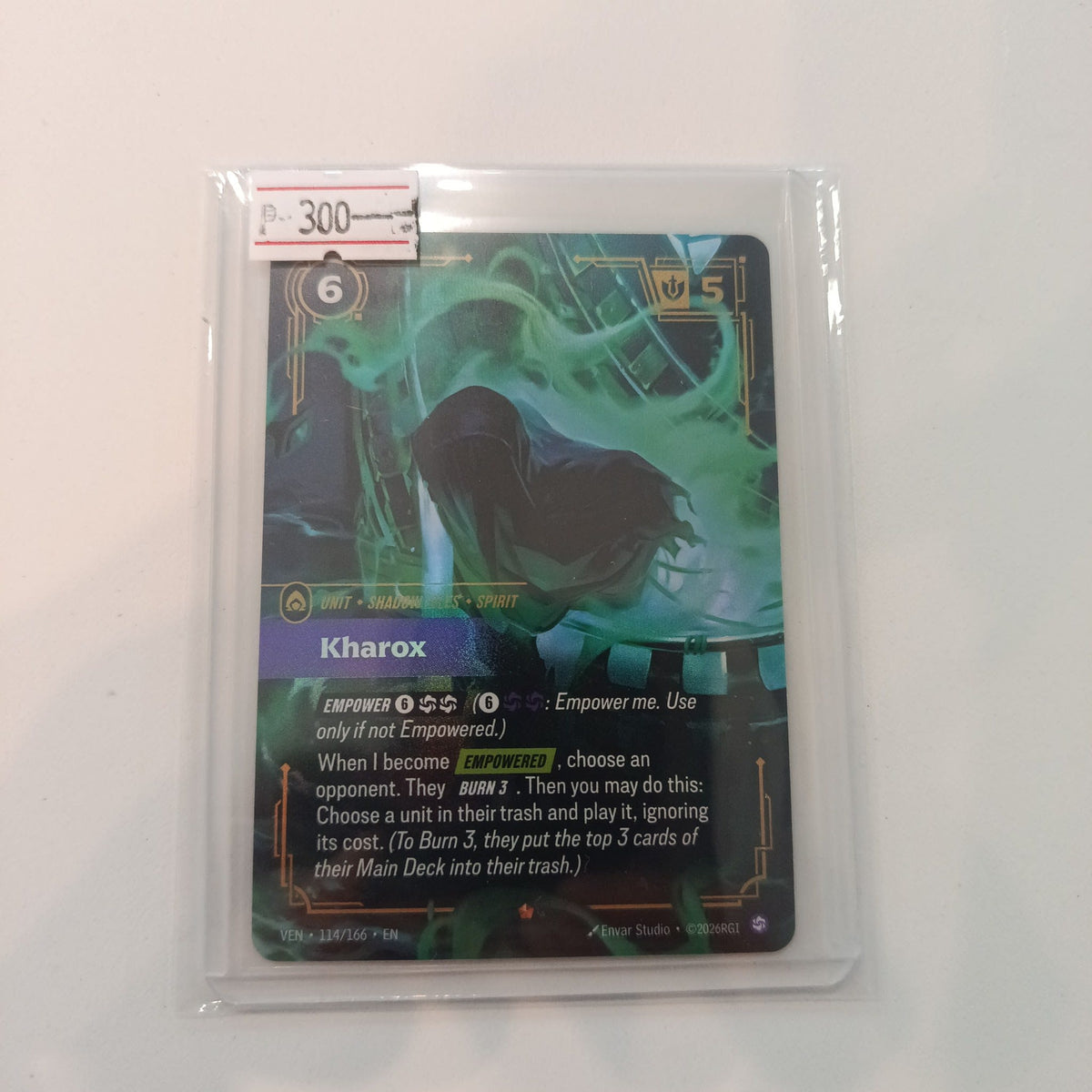2026 Riot Games International (RGI) League of Legends TCG Unit – Shadow Flames – Spirit Kh