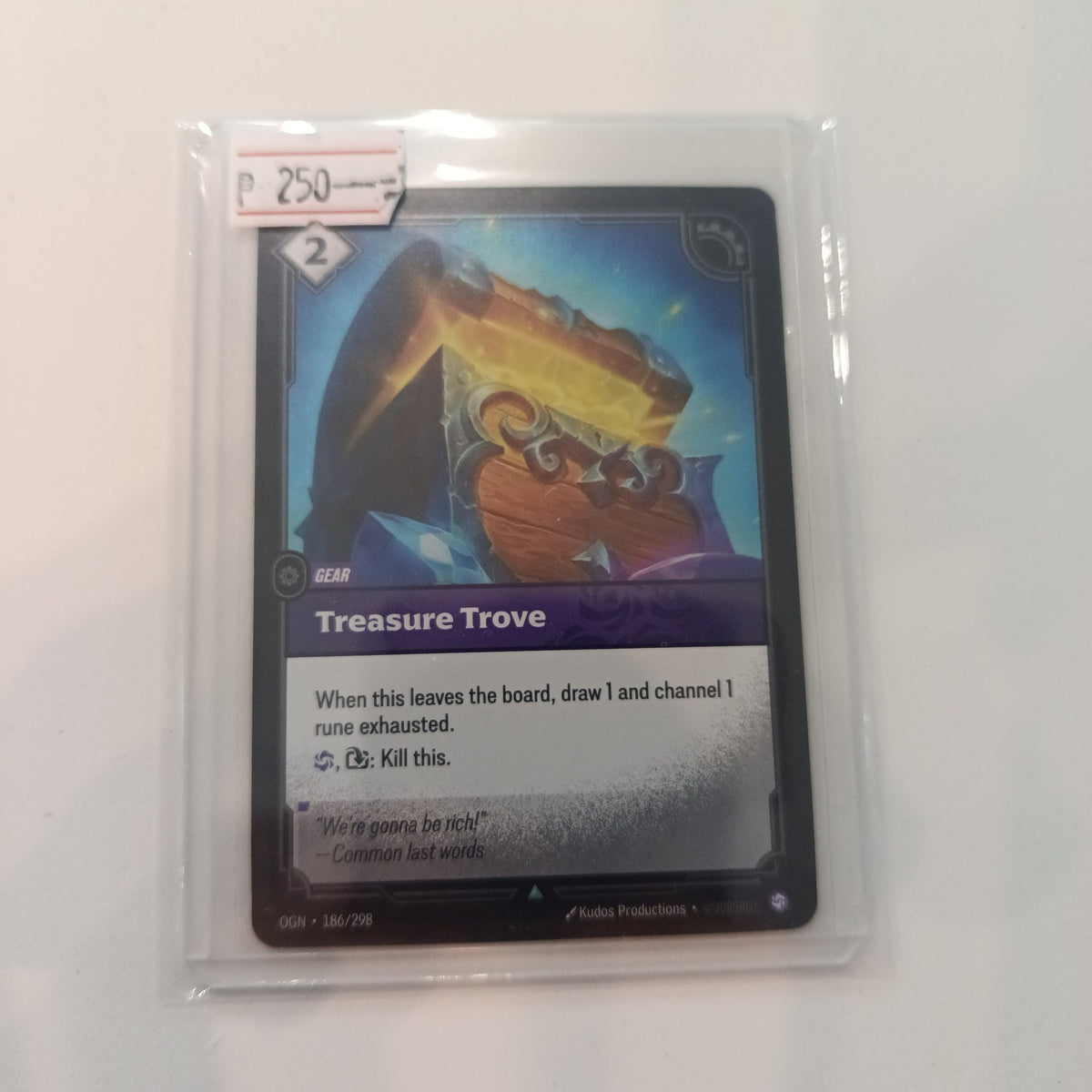Kudos Productions Origins of Runeterra Gear Treasure Trove #186/298