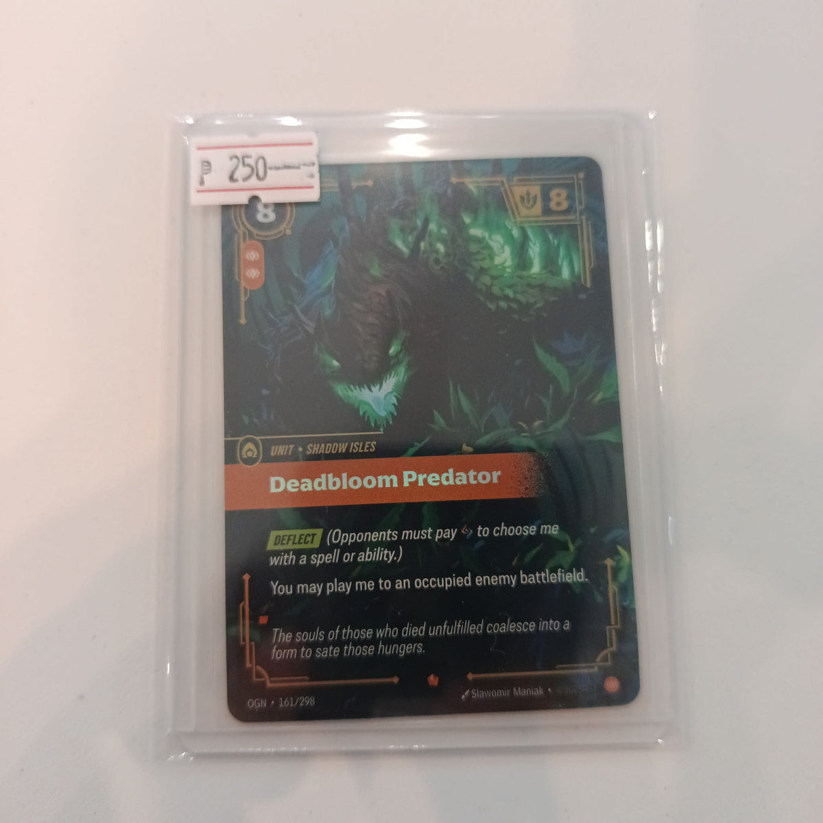 Riot Games Origins of Runeterra Shadow Isles Deadbloom Predator #161/298