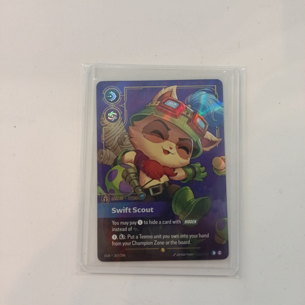 Riot Games League of Legends TCG Swift Scout Teemo #307/298