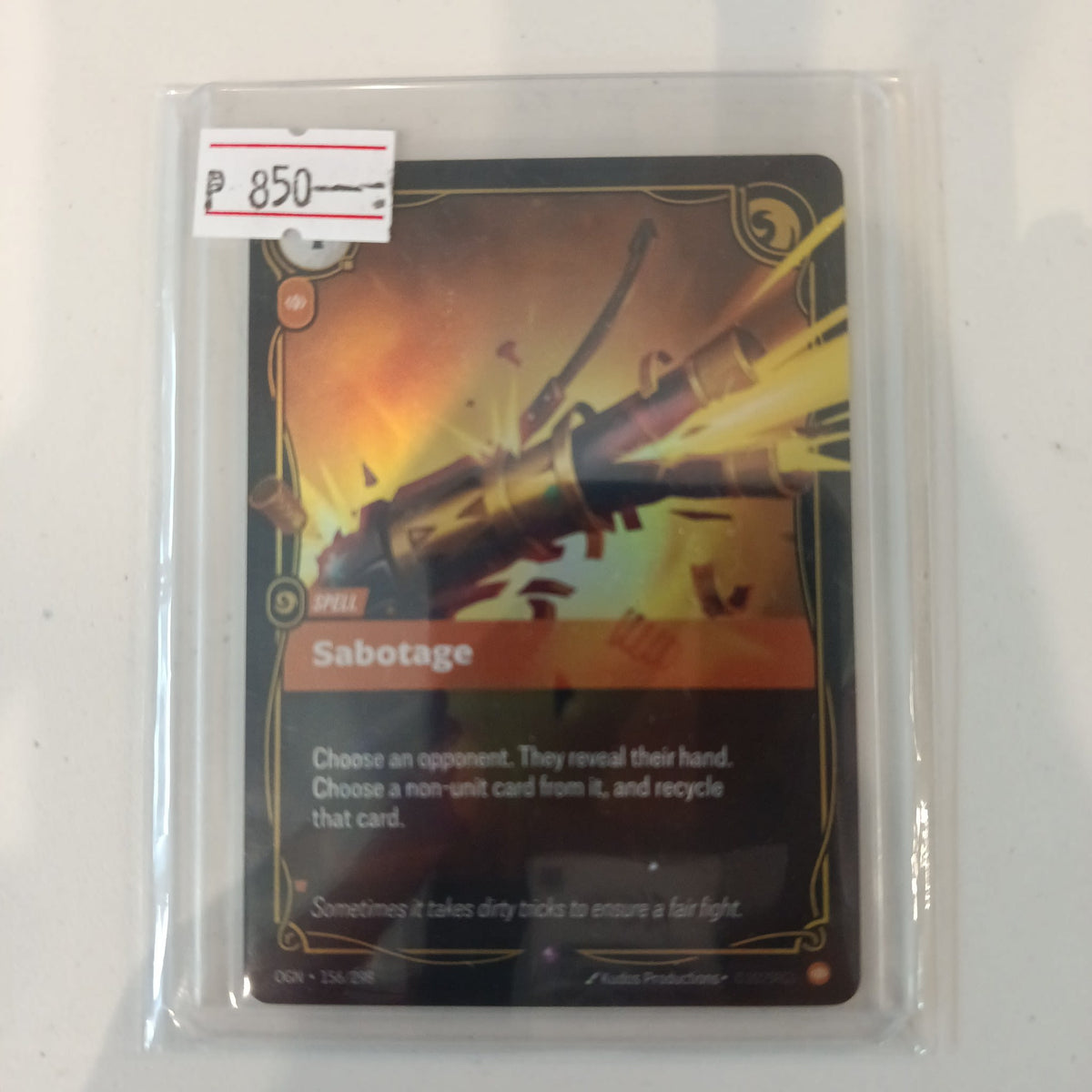Legends of Runeterra Sabotage OGN #156/298 (English) 156/298