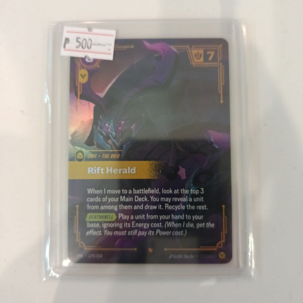 Altered TCG Rift Herald Altered TCG #179/219 (English)