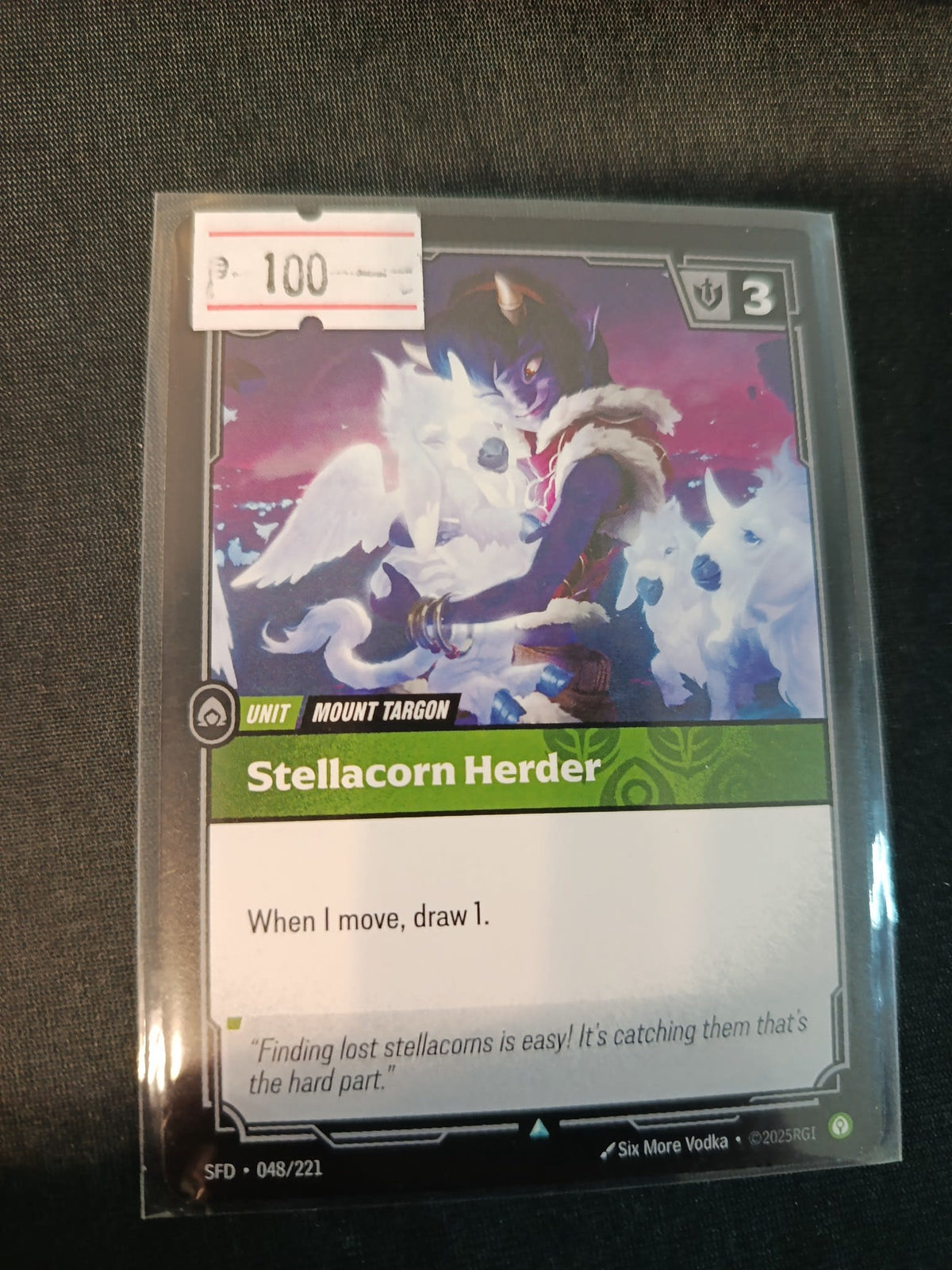 Legends of Runeterra Stellacorn Herder SFD #048/221 2025 (English)