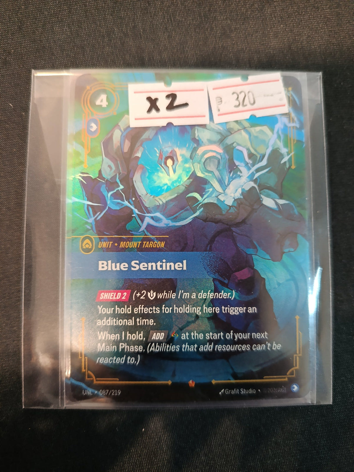 Altered TCG Blue Sentinel UNL #087/219 2025 (English)