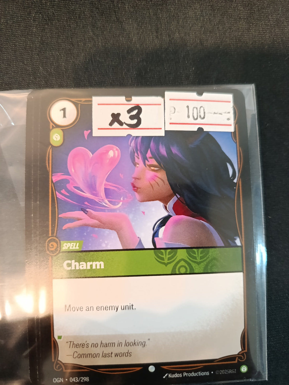League of Legends Charm OGN #043/298 2025 (English)