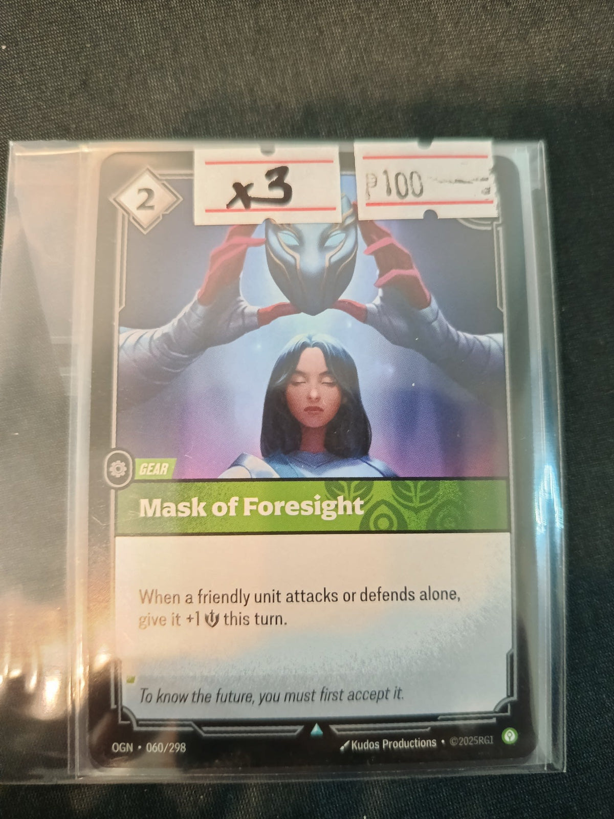 Other Mask of Foresight OGN #060/298 2025 (English) 060/298