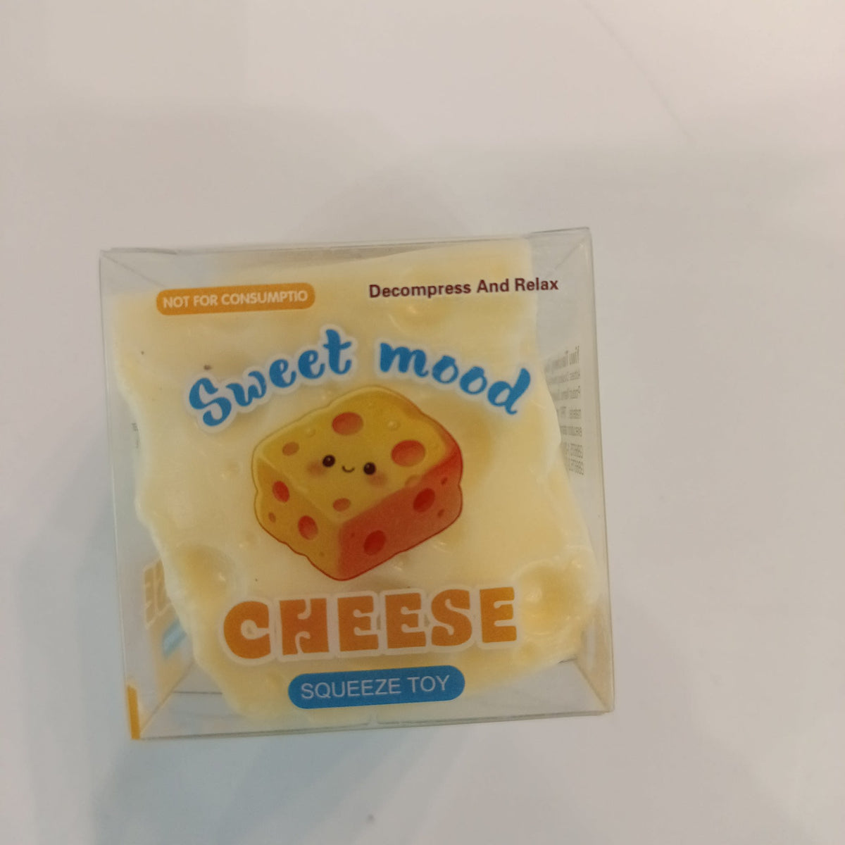 Sweet Mood Cheese Squeeze Toy